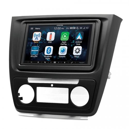 Alpine Skoda Yeti Dijital Klima CarPlay AndroidAuto Multimedya Sistemi