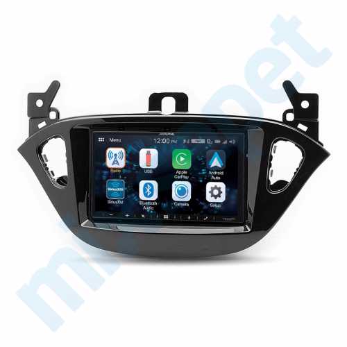 Alpine Opel Corsa E Adam CarPlay AndroidAuto Multimedya Sistemi
