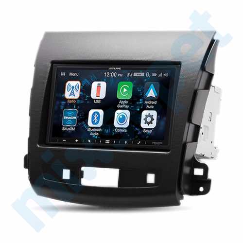 Alpine Mitsubishi Outlander Peugeot 4007 CarPlay AndroidAuto Multimedya Sistemi