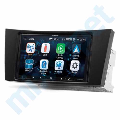Alpine Mercedes Benz E Class W211 CarPlay AndroidAuto Multimedya Sistemi