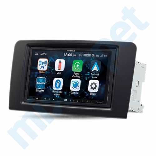 Alpine MERCEDES M-Class W164 GL-Class X164 CarPlay AndroidAuto Multimedya Sistemi