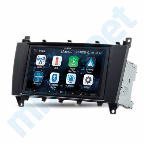 Alpine MERCEDES C Class W203 W209 W463 CarPlay AndroidAuto Multimedya Sistemi