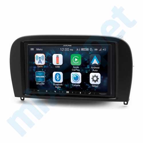 Alpine MERCEDES SL Serisi (R230) CarPlay AndroidAuto Multimedya Sistemi