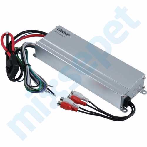 Clarion XC1420 4 Kanal 500 Watt Oto Amfi Amplifikatör