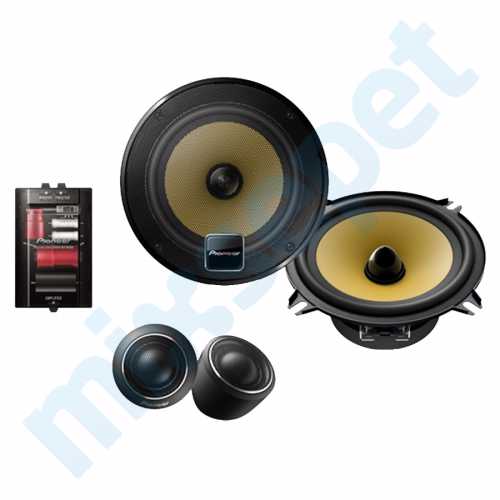 Pioneer TS-D1330C 13 cm 180 Watt Oto Hoparlör 2 Yollu Mid Takımı