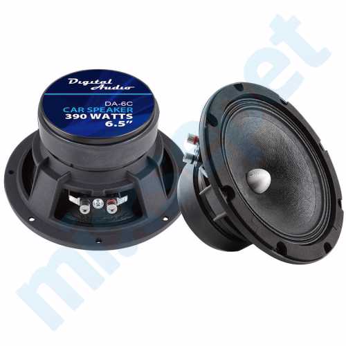 Digital Audio DA-6C 16 cm Midrange 390 Watt Oto Hoparlör