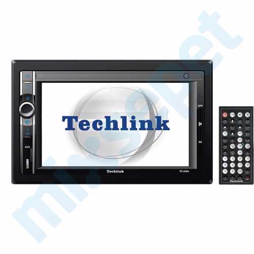 Techlink TE-6300 Navigasyonlu USB SD Double Teyp