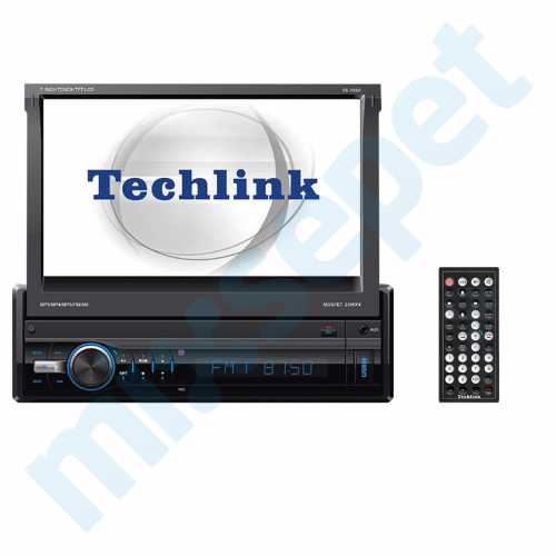 Techlink TE-7700 USB SD Navigasyonlu İndash Teyp