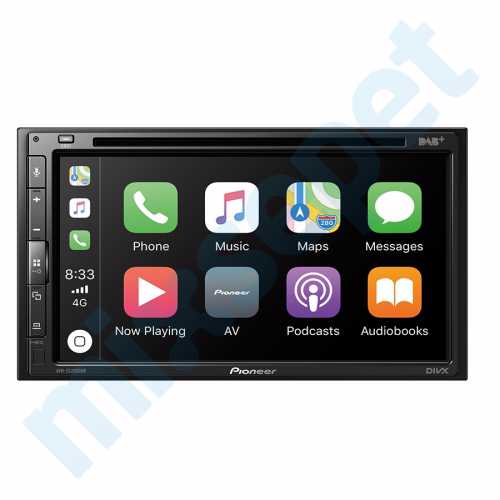 Pioneer AVH-Z5200DAB Apple CarPlay AndroidAuto Multimedya Sistemi