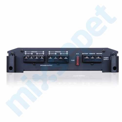 Alpine BBX-F1200 4 Kanal 600 Watt Oto Amfi Amplifikatör