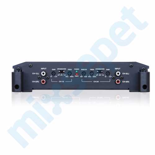 Alpine BBX-F1200 4 Kanal 600 Watt Oto Amfi Amplifikatör