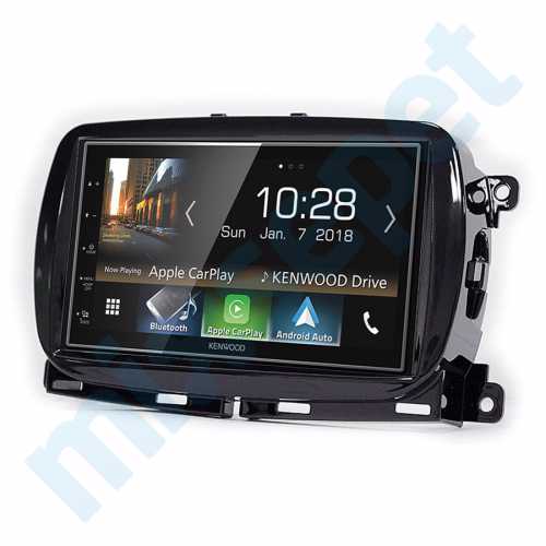 Kenwood Fiat 500 (312) CarPlay AndroidAuto Mirrorlink Multimedya Sistemi