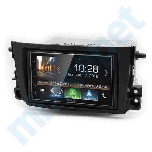 Kenwood Smart ForTwo (451) Carplay AndroidAuto Mirrorlink Multimedya Sistemi