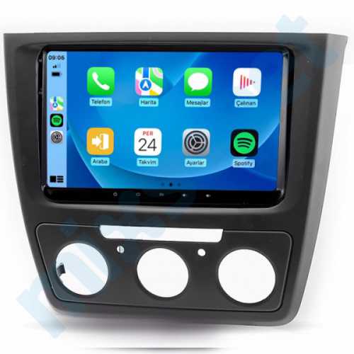 Skoda Yeti Carplay AndroidAuto Navigasyon ve Multimedya Sistemi Manuel Klima (VW)