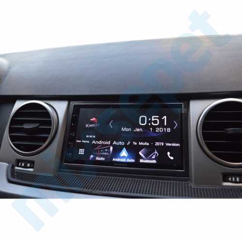 Kenwood Land Rover Discovery 3 CarPlay AndroidAuto Mirrorlink Multimedya Sistemi