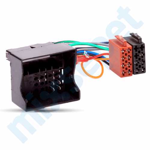 Mixtech Opel Mercedes Araca Özel ISO Kablo Dönüştürme Soketi 12-024