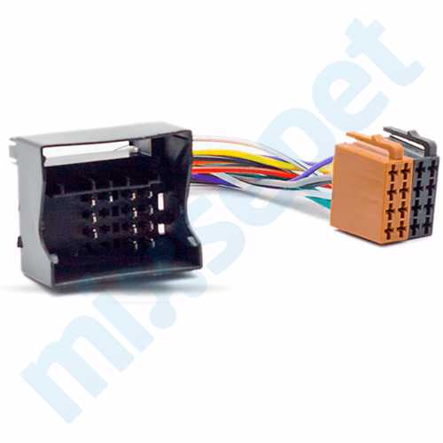 Mixtech Renault Araca Özel ISO Kablo Dönüştürme Soketi 12-027