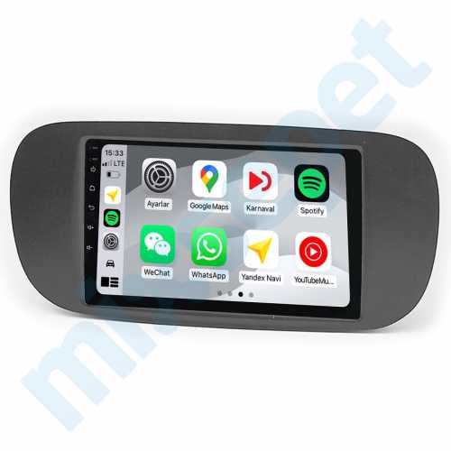 Fiat 500 Android Navigasyon ve Multimedya Sistemi