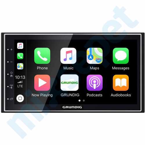 Grundig GX-3800 Multimedya Apple CarPlay Android Auto Mirrorlink Bluetooth USB Radyo