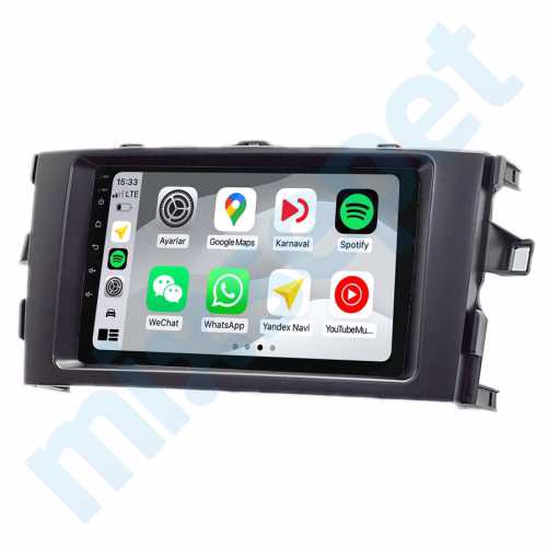 Toyota Auris Android Navigasyon ve Multimedya Sistemi