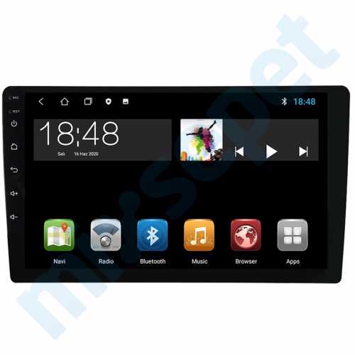 Mixtech 10 inç Android Navigasyon ve Multimedya Sistemi Mx-10.2T3