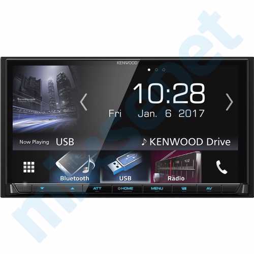 Kenwood DMX-7017bts Multimedya Apple CarPlay Android Auto Bluetooth USB Radyo