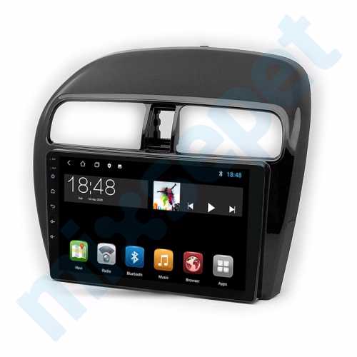 Mitsubishi Space Star Attrage 9 inç Android Navigasyon ve Multimedya Sistemi