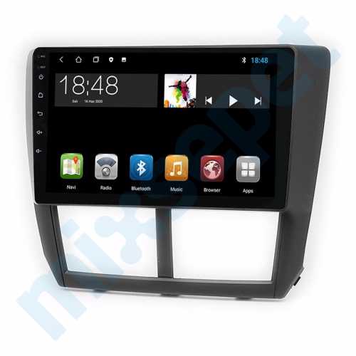 Subaru Forester Impreza 9 inç Android Navigasyon ve Multimedya Sistemi