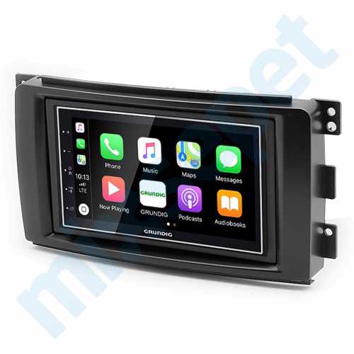 Grundig Smart Fortwo Forfour (450) CarPlay AndroidAuto Multimedya Sistemi