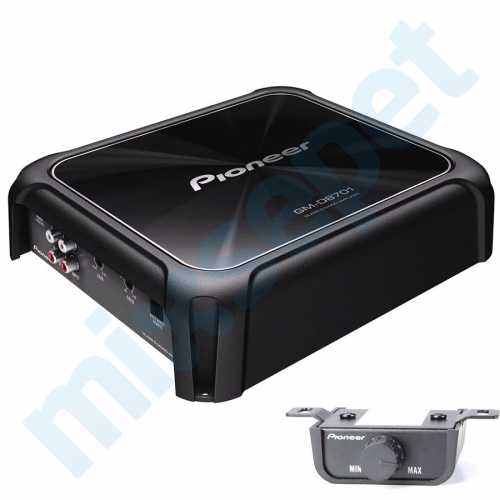 Pioneer GM-D8701 Mono 1600 Watt Oto Amfi Amplifikatör