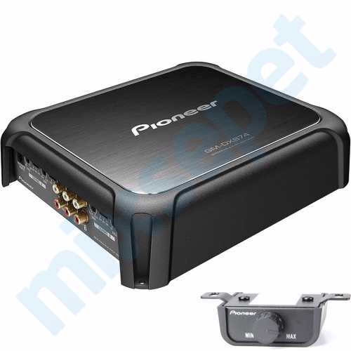 Pioneer GM-DX874 4 Kanal 1200 Watt Oto Amfi Amplifikatör