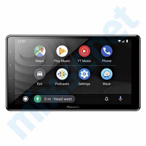 Pioneer DMH-ZF9350BT Multimedya Apple CarPlay Android Auto Sistemi
