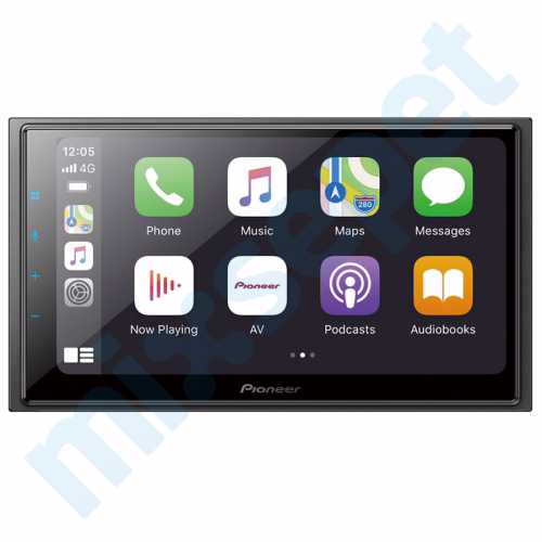 Pioneer DMH-Z6350BT Multimedya Apple CarPlay Android Auto Sistemi