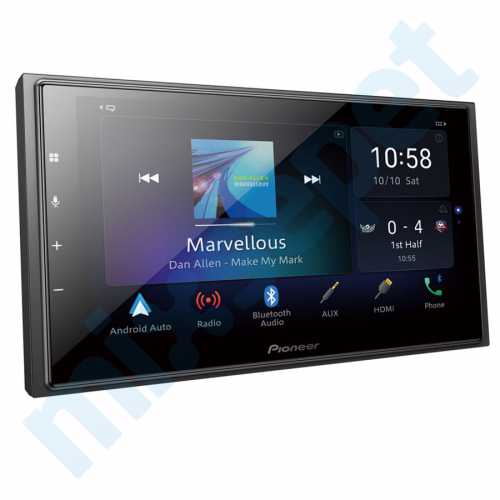 Pioneer DMH-Z6350BT Multimedya Apple CarPlay Android Auto Sistemi