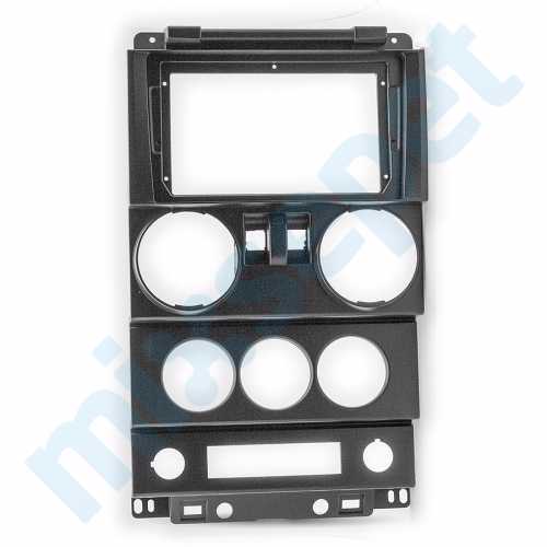 Jeep Wrangler 9 İnç Multimedya Çerçevesi 22-563