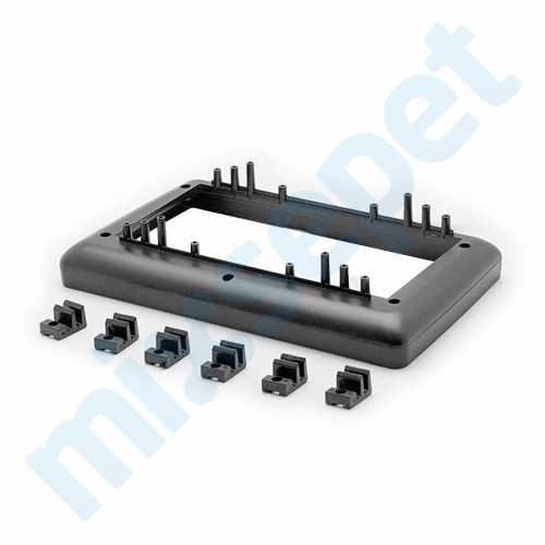 2-DIN Çerçeveyi 9 İnç Çerçeveye Çeviren Aparat 22-930