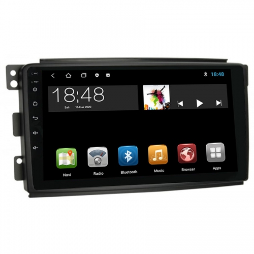 Smart Fortwo Forfour (450) 9 inç Android Navigasyon ve Multimedya Sistemi