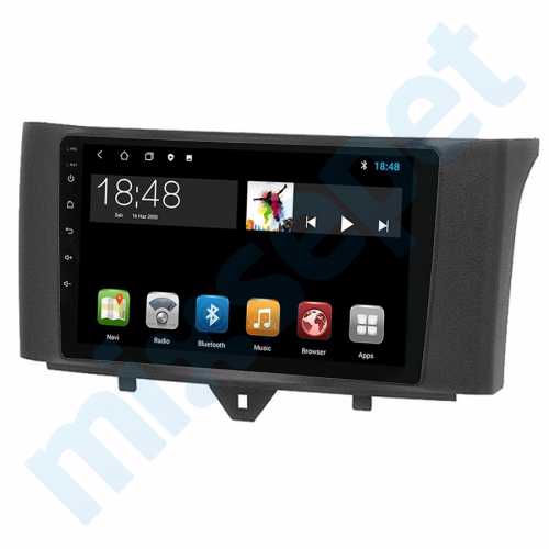 Smart ForTwo (451) 9  inç Android Navigasyon ve Multimedya Sistemi
