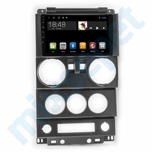 Jeep Wrangler 9 inç Android Navigasyon ve Multimedya Sistemi