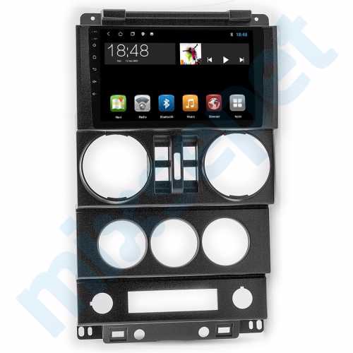 Jeep Wrangler 9 inç Android Navigasyon ve Multimedya Sistemi