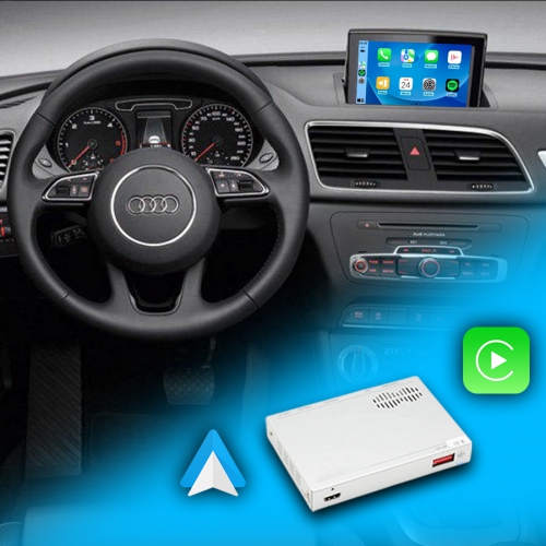 Audi Q3S MMI Carplay AndroidAuto ve Mirrorlink İnterface