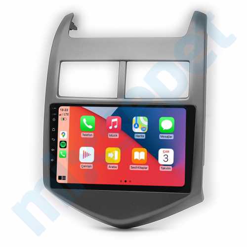 Chevrolet Aveo 9 inç Carplay Androidauto Multimedya Sistemi