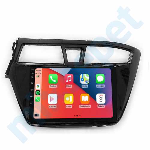 Hyundai i20 Active 9 inç Carplay Androidauto Multimedya Sistemi