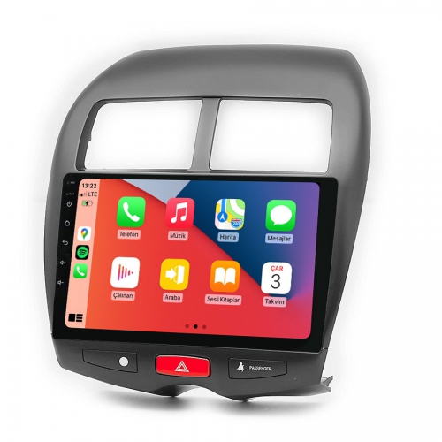 Mitsubishi Asx 10.1 inç Carplay Androidauto Navigasyon ve Multimedya Sistemi