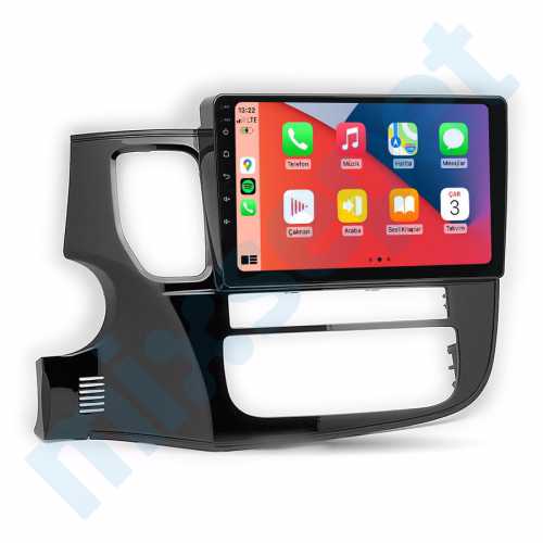 Mitsubishi Outlander 10.1 inç Carplay Androidauto Multimedya Sistemi
