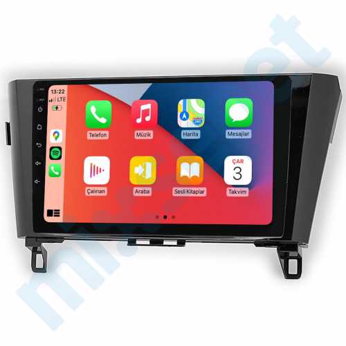 Nissan X Trail Qashqai 10.1 inç Carplay Androidauto Multimedya Sistemi