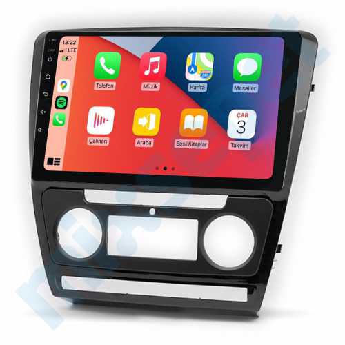 Skoda Octavia 10.1 inç Carplay Androidauto Multimedya Sistemi