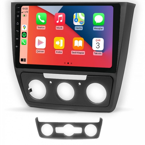 Skoda Yeti 10.1 inç Carplay Androidauto Multimedya Sistemi