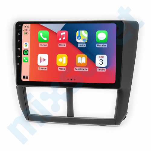 Subaru Forester Impreza 9 inç Carplay Androidauto Multimedya Sistemi