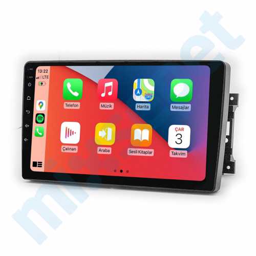 Chrysler 300C Jeep Grand Cherokee (WH) 10.1 inç Carplay Androidauto Multimedya Sistemi